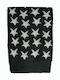 Kids Knitted Scarf Bruna Printed Black