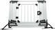 Trixie Divider Car for Dog Protective for Car Trunk 94-114x69x53cm Open Grey/Black Gray