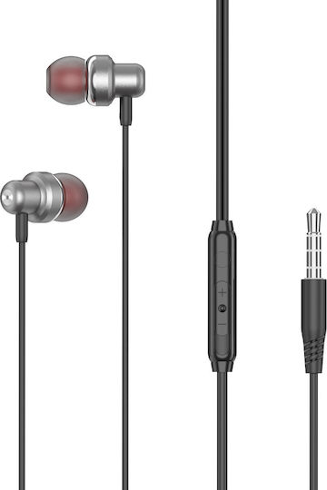 XO EP38 In-Ear Freihändig Kopfhörer mit Stecker 3.5mm Gray