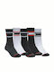 Globe Monochrome Socks Grey Black White 5Pack