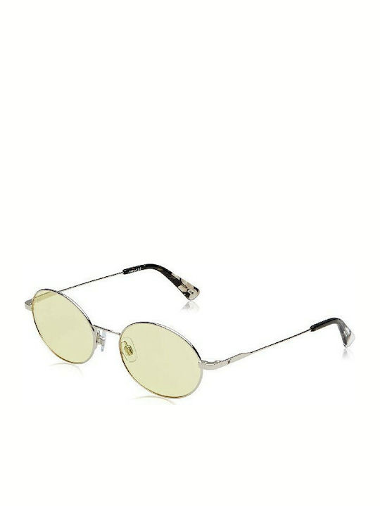 Web Women's Sunglasses with Silver Metal Frame ...