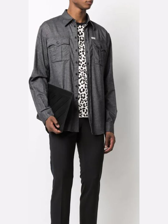 Langärmlig Hemd Gray