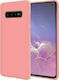 Soft Back Cover Silicon Coral (Galaxy S10)