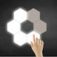 Spot Light Lustră Decorativă Hexagon LED Alb