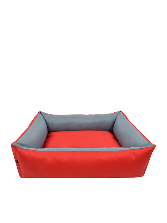 Woofmoda 911-1002 Poof Dog Bed Red 53x46cm