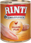 Rinti Singlefleisch Adult Umedă pentru Câini Câine cu Pui în Conservă 1 x 800gr.