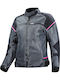 LS2 Riva Lady Sommer Damen Motorradjacke Black/Dark Grey/ Pink