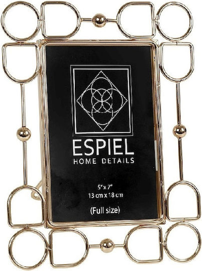 Espiel Κορνίζα Μεταλλική Χρυσό