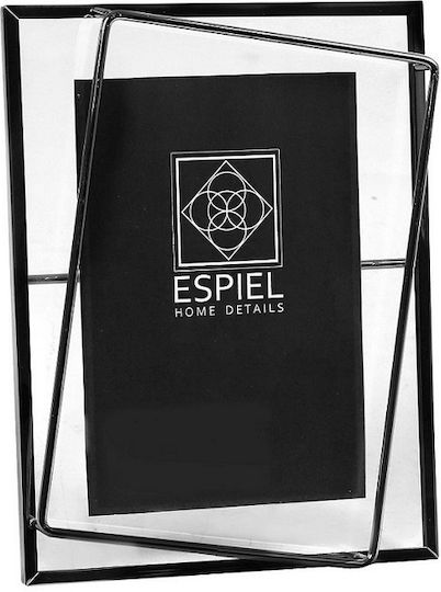 Espiel Metallischer Fotorahmen Schwarz