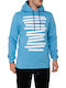 Sweatshirt with Hood Light Blue