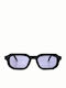 Gast PAI Sonnenbrillen mit PA05 Matter Black / Purple Rahmen und Lila Linse PA05