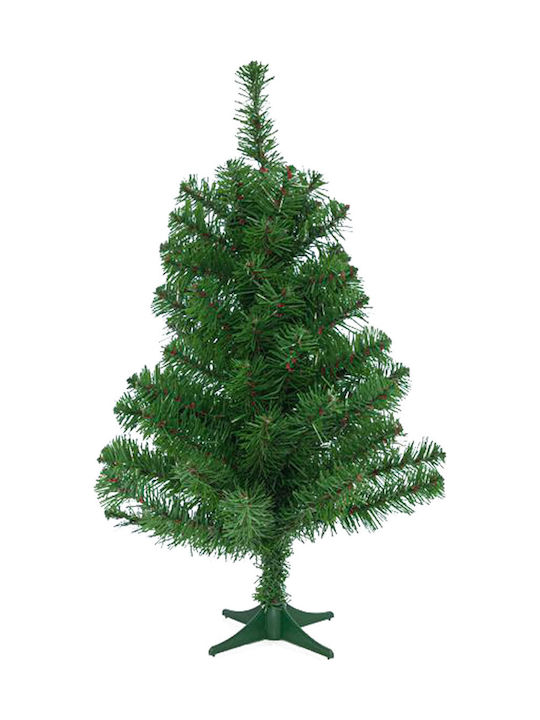 Christmas Green Tree with Plastic Base H60pcs