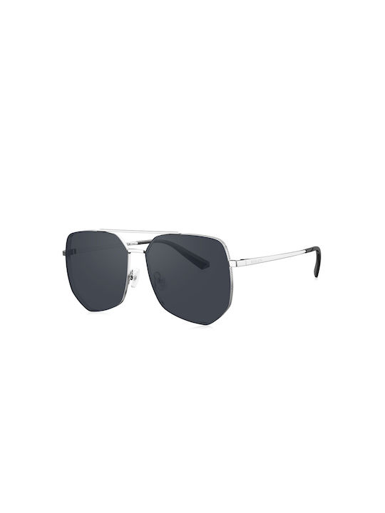 Bolon Marley Sunglasses with Silver Metal Frame BL7130 C90