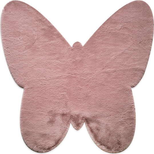 Newplan JM7 Kids Rug Fluturi Dark Pink 120x120cm Thickness 30mm Newplan JM7 Kids Rug Fluturi Dark Pink 120x120cm Thickness 30mm