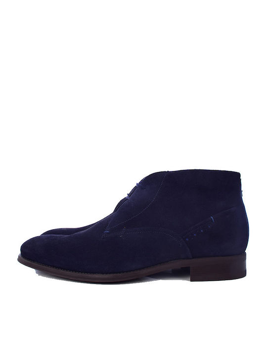 Ted Baker Men's Suede Boots Navy Blue