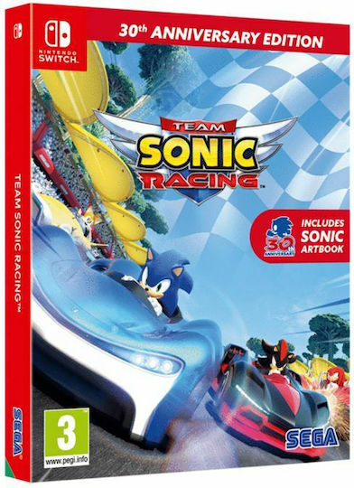 Team Sonic Racing 30-та годишнина Издание Игра за Switch