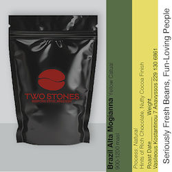 TwoStones Coffee Roasters Espresso Μονοποικιλιακός Αλεσμένος 250gr TwoStones Coffee Roasters Espresso Μονοποικιλιακός Αλεσμένος 250gr