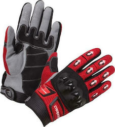 Modeka 74170 MX Top Γάντια Μηχανής Ανδρικά Καλοκαιρινά Συνθετικά Black-Red