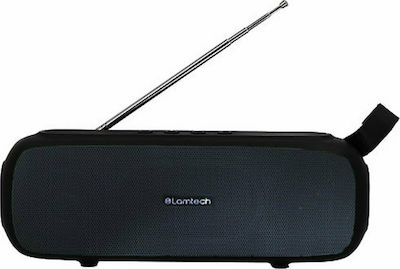 Lamtech Bluetooth Speaker 10W with Radio and Battery Life up to 7 hours Black