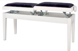Gewa Deluxe Double Bench Hocker Klavier Verstel...