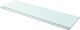 Wall Shelves Transparent 2 Pieces 110x30x0.8 cm