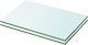 Wall Shelves Transparent 2 Pieces 20x25x0.8 cm