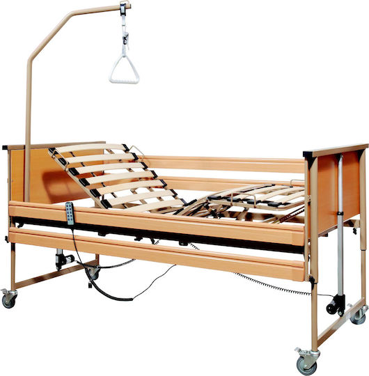Mobiak Virgo Electric Polyhedron Hospital Bed with Posted on & Railings 0803152