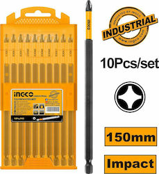 Ingco Set 10 Screwdriver Bits Allen