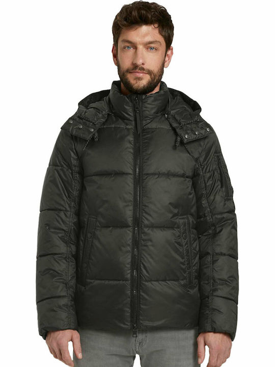 Tom Tailor Winter Jacket Puffer Black