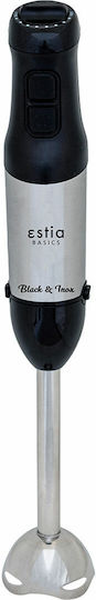Estia Infinity Hand Blender with Inox Rod 700W Black