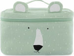 Trixie Mr. Polar Bear Hand Lunch Bag Light Blue