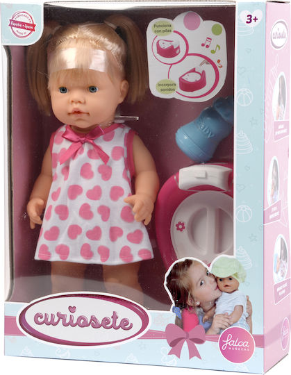 Just Toys Σετ με Μωρό Κούκλα Baby Curiosete για 3+ Ετών 40 εκ. (Διάφορα Σχέδια) 1τμχ