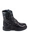 Sante Leather Women's Ankle Boots Black