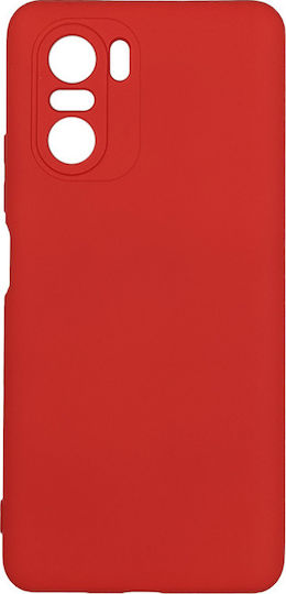 Sonique Liquid Umschlag Rückseite Silikon Rot (Poco F3 / Mi 11i)