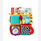 Infantino Activity Cube Discover & Play Soft Blocks made of Fabric with Sounds for 0++ Months