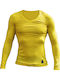 Nike Hypercool Promo Herren Thermo Langarmshirt Kompression Gelb