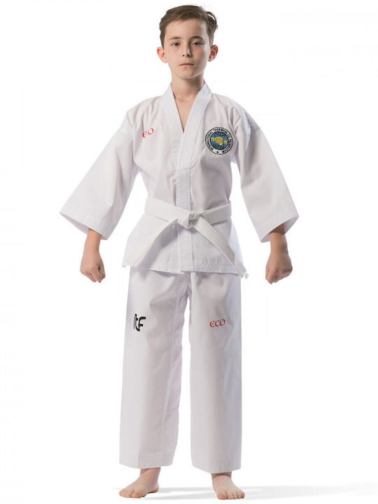Olympus Sport Taekwondo Dobok Women White Eco Taekwondo ITF Uniform