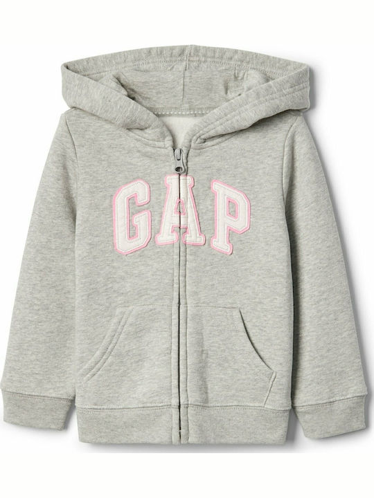 GAP Hanorac pentru copii De bumbac cu Glugă Gri