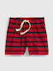 Kinder-Shorts/Bermudas Stoff Mix And Match Blau