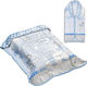 Beauty Home Baby Blanket Nursery Swaddling Blanket Blue 90x80cm