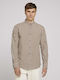 Long-sleeved Cotton Shirt Checked White