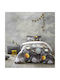 Nima Kids Duvet Single Outerspace Gray 160x240cm