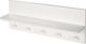 Polihome Pierrot Kinder Wandhaken Mehrfachhaken mit Regal Hölzernes 90x15x29εκ. 1Stück