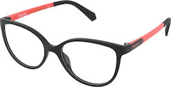 Polaroid Plastic Eyeglass Frame Black PLD D825 8LZ