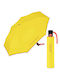 Benetton 56652 Αυτόματη Ομπρέλα Βροχής Σπαστή Κίτρινη