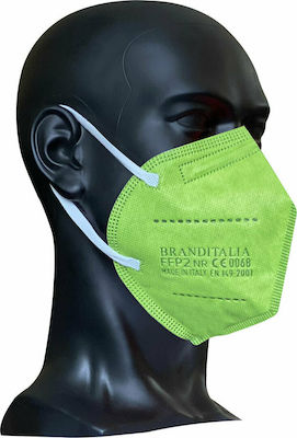 Brand Italia Karina L4 4ply NR Protective Mask FFP2 Green 1pcs