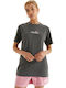 Ellesse Annatto Women's Athletic Oversized T-shirt Gray