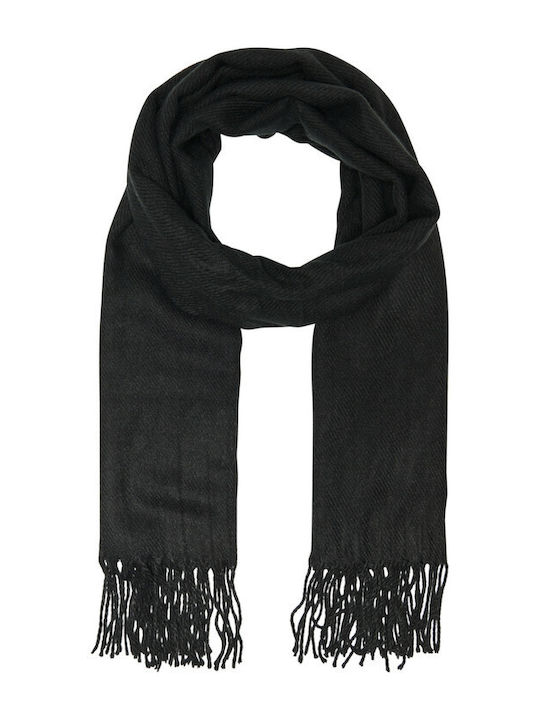 Only Women's Wool Scarf Black