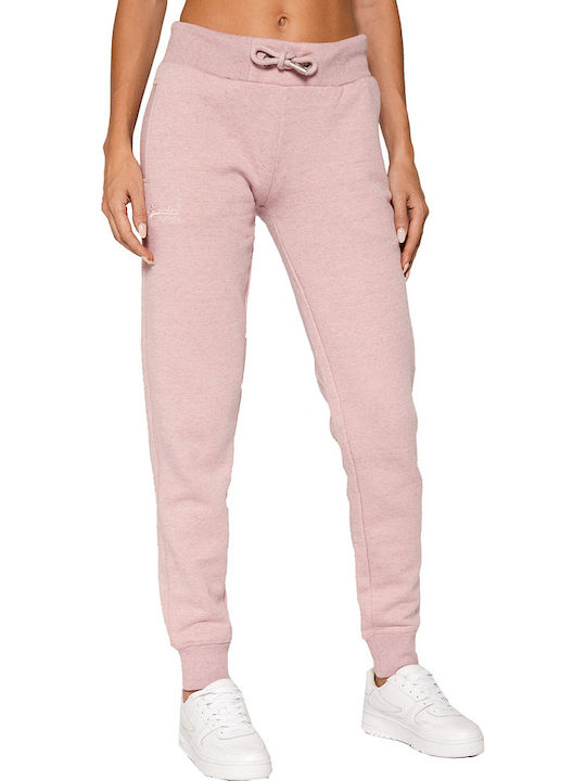 Superdry VINTAGE LOGO Hohe Taille Jogginghose J...