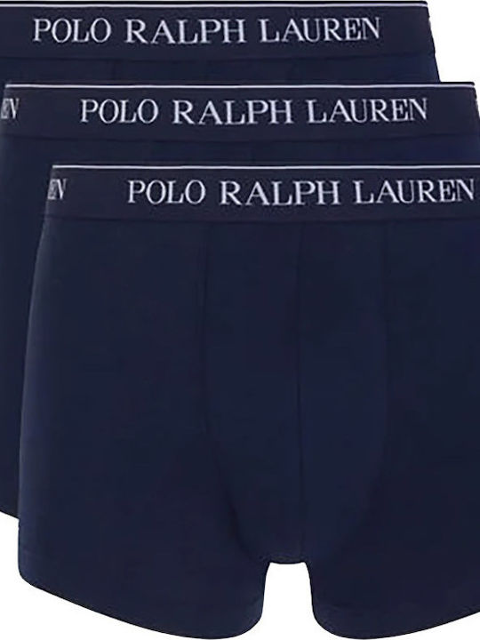 Ralph Lauren Ανδρικά Μποξεράκια Μπλε 3Pack